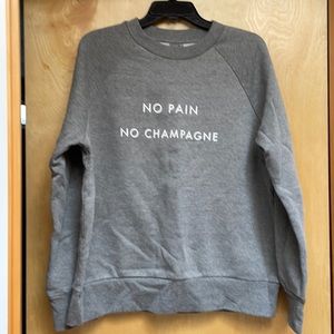 NWOT Sweaty Betty Champagne Sweatshirt